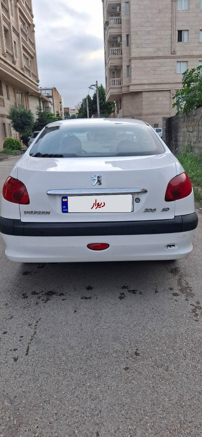 پژو 206 SD v8 - 1396