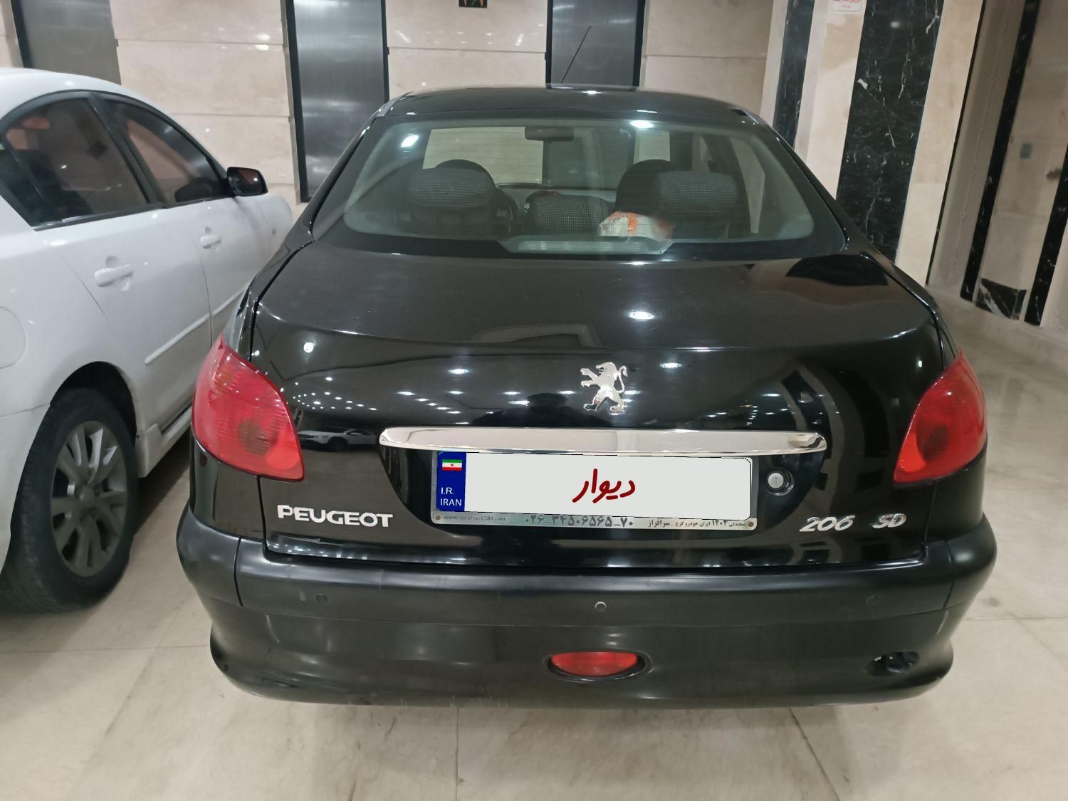 پژو 206 SD v8 - 1398