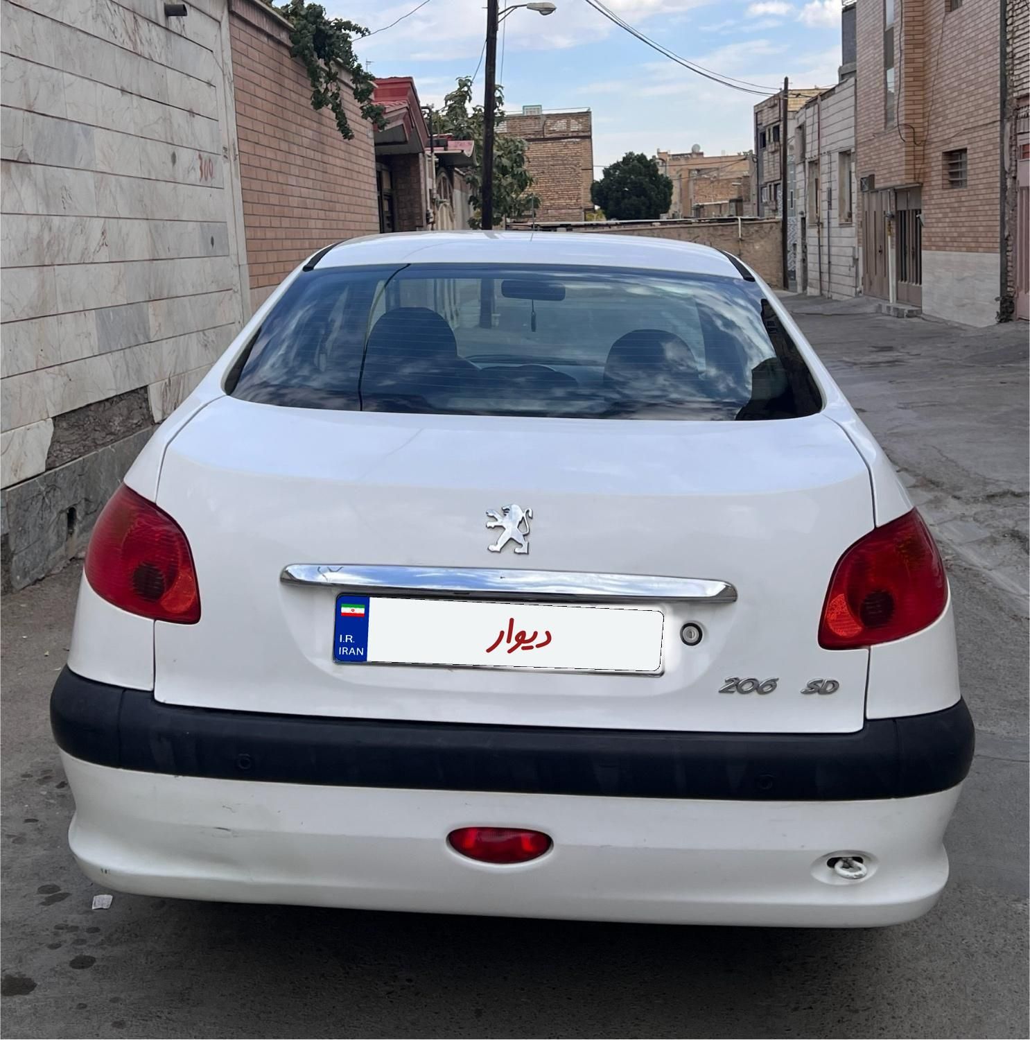 پژو 206 SD v8 - 1395