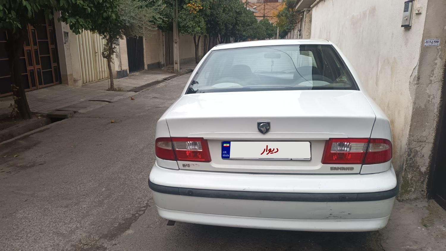 سمند LX EF7 دوگانه سوز - 1389