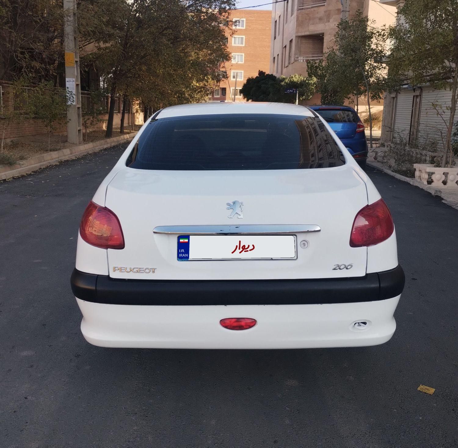 پژو 206 SD v8 - 1395