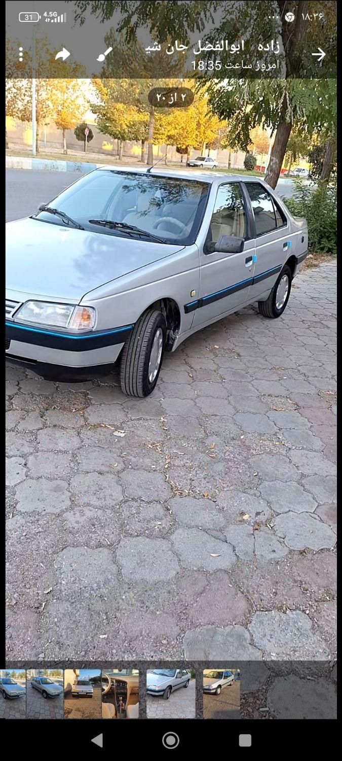 پژو 405 GL - دوگانه سوز CNG - 1390