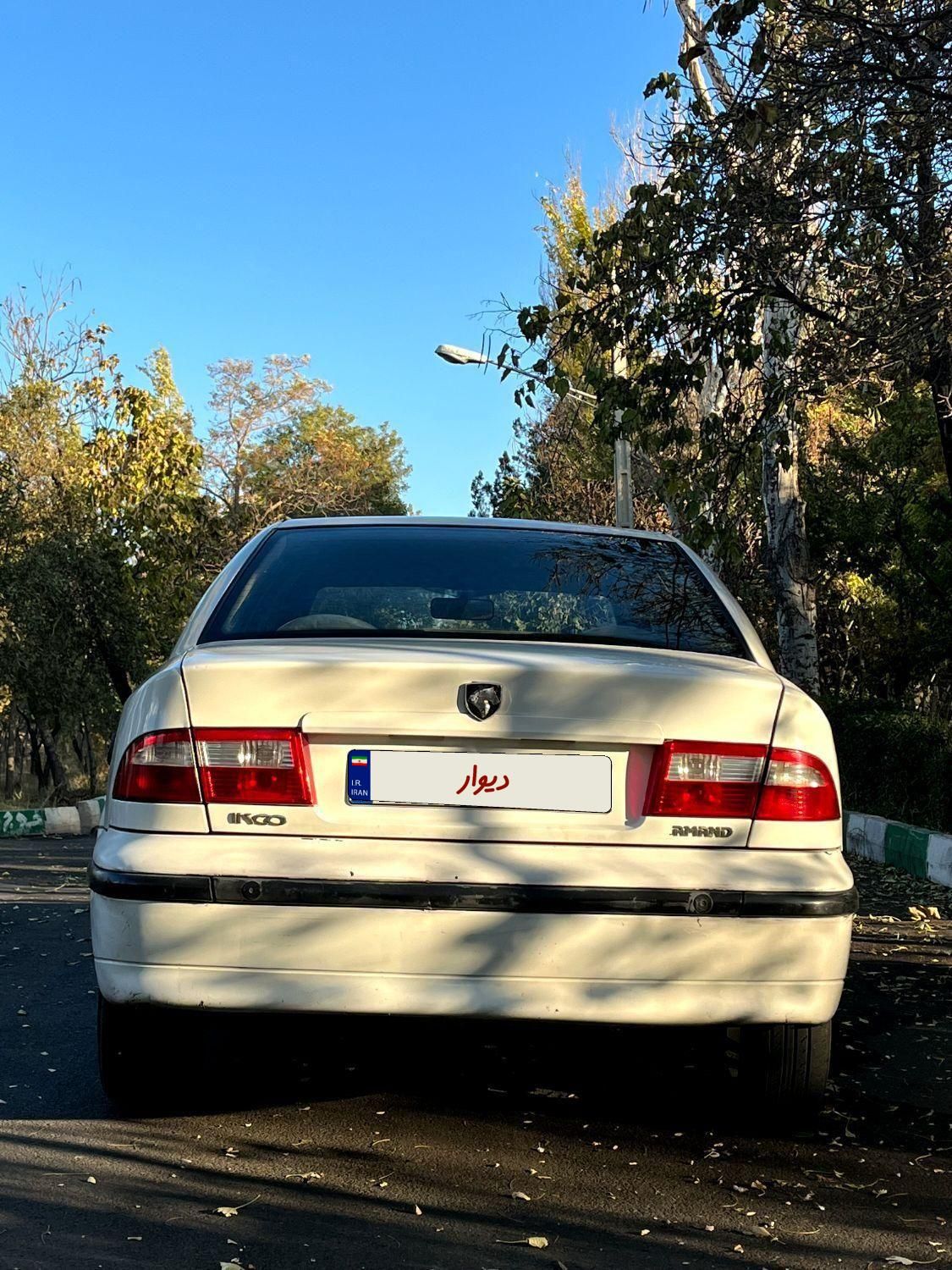 سمند LX EF7 دوگانه سوز - 1389