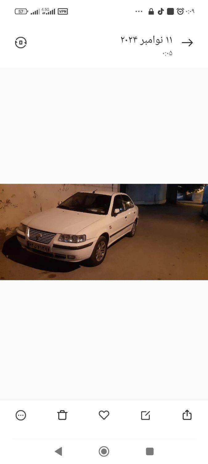 سمند LX EF7 دوگانه سوز - 1394