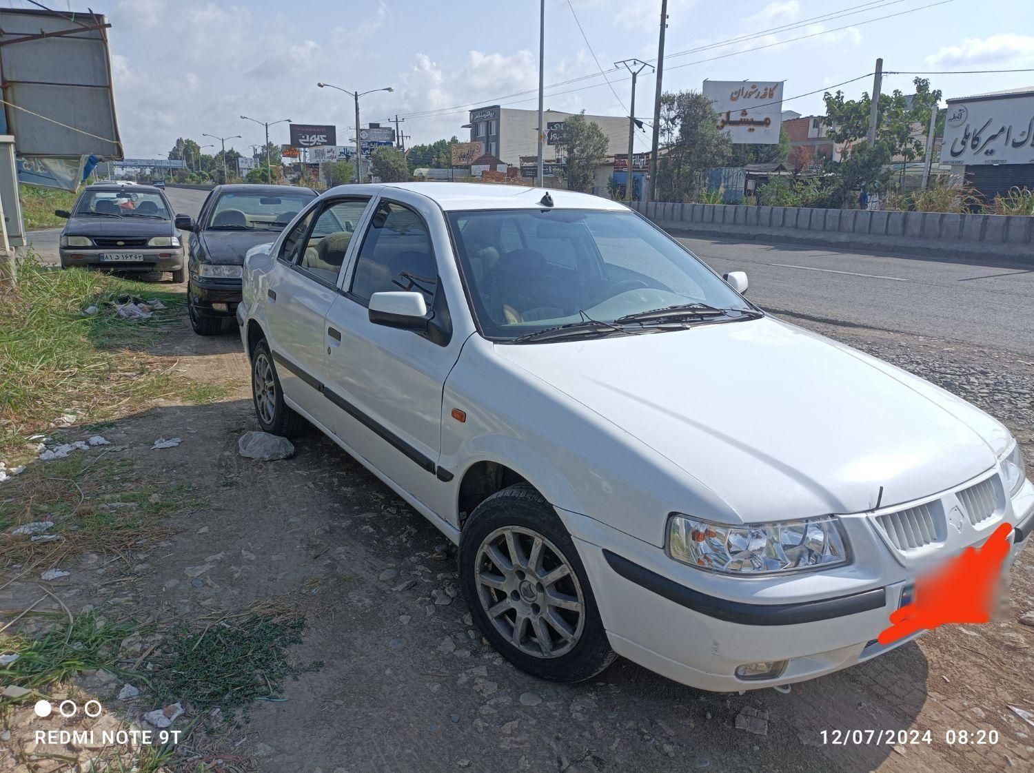 سمند LX EF7 دوگانه سوز - 1390