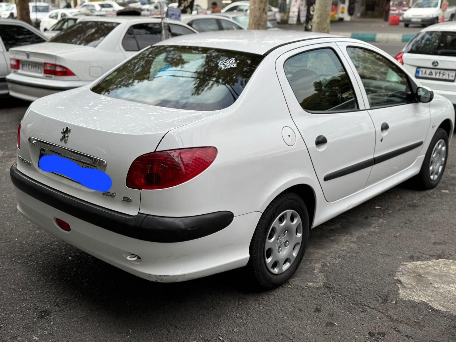 پژو 206 SD v8 - 1400