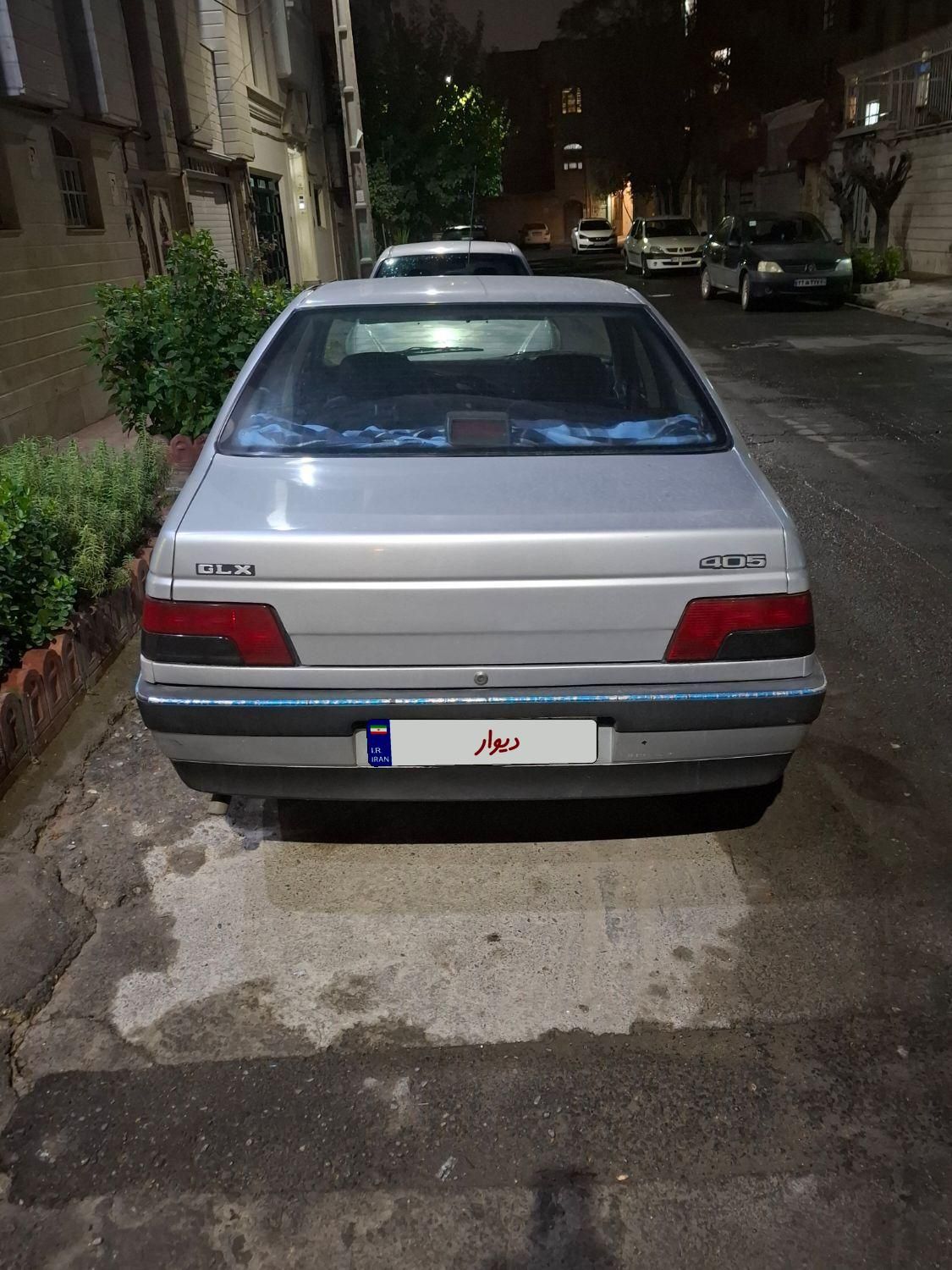 پژو 405 GLI - دوگانه سوز CNG - 1385