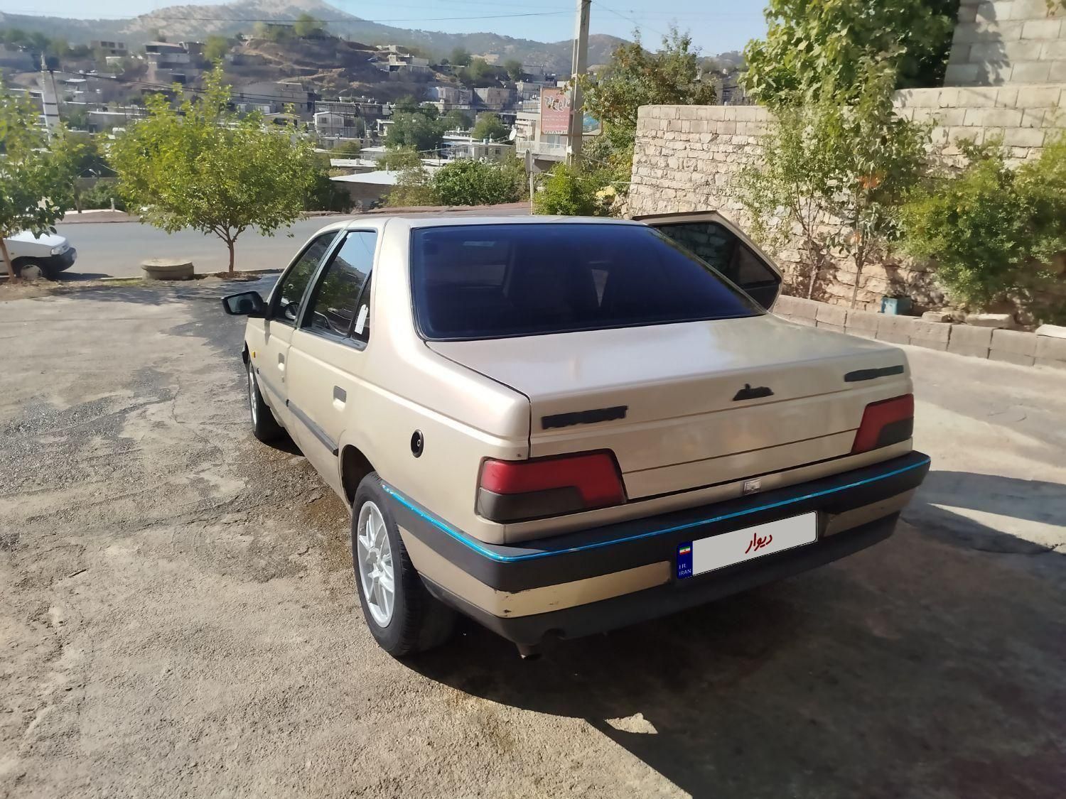 پژو 405 GLI - دوگانه سوز CNG - 1386