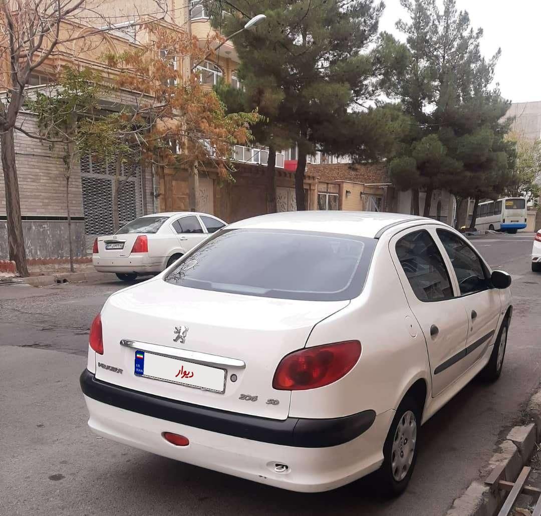 پژو 206 SD v8 - 1397