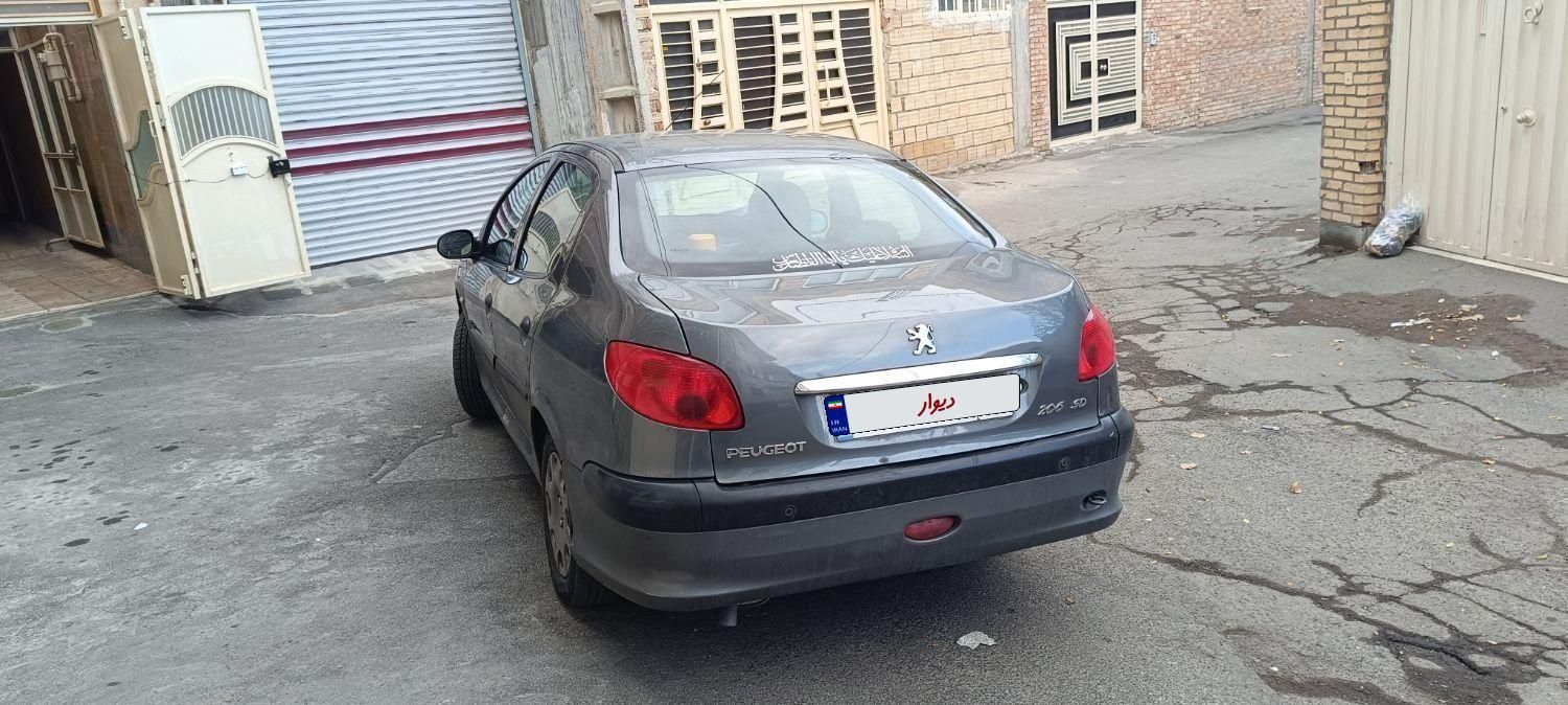 پژو 206 SD v8 - 1396