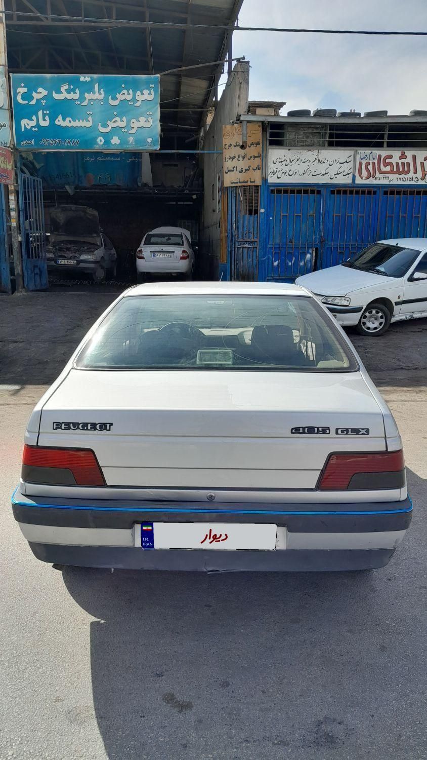 پژو 405 GLI - دوگانه سوز CNG - 1393