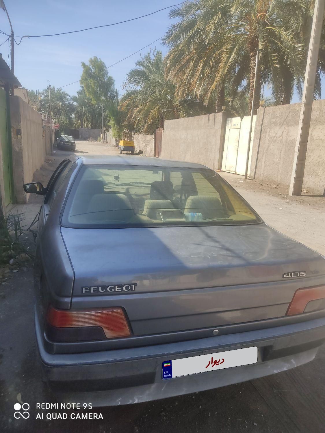 پژو 405 GLI - دوگانه سوز CNG - 1396