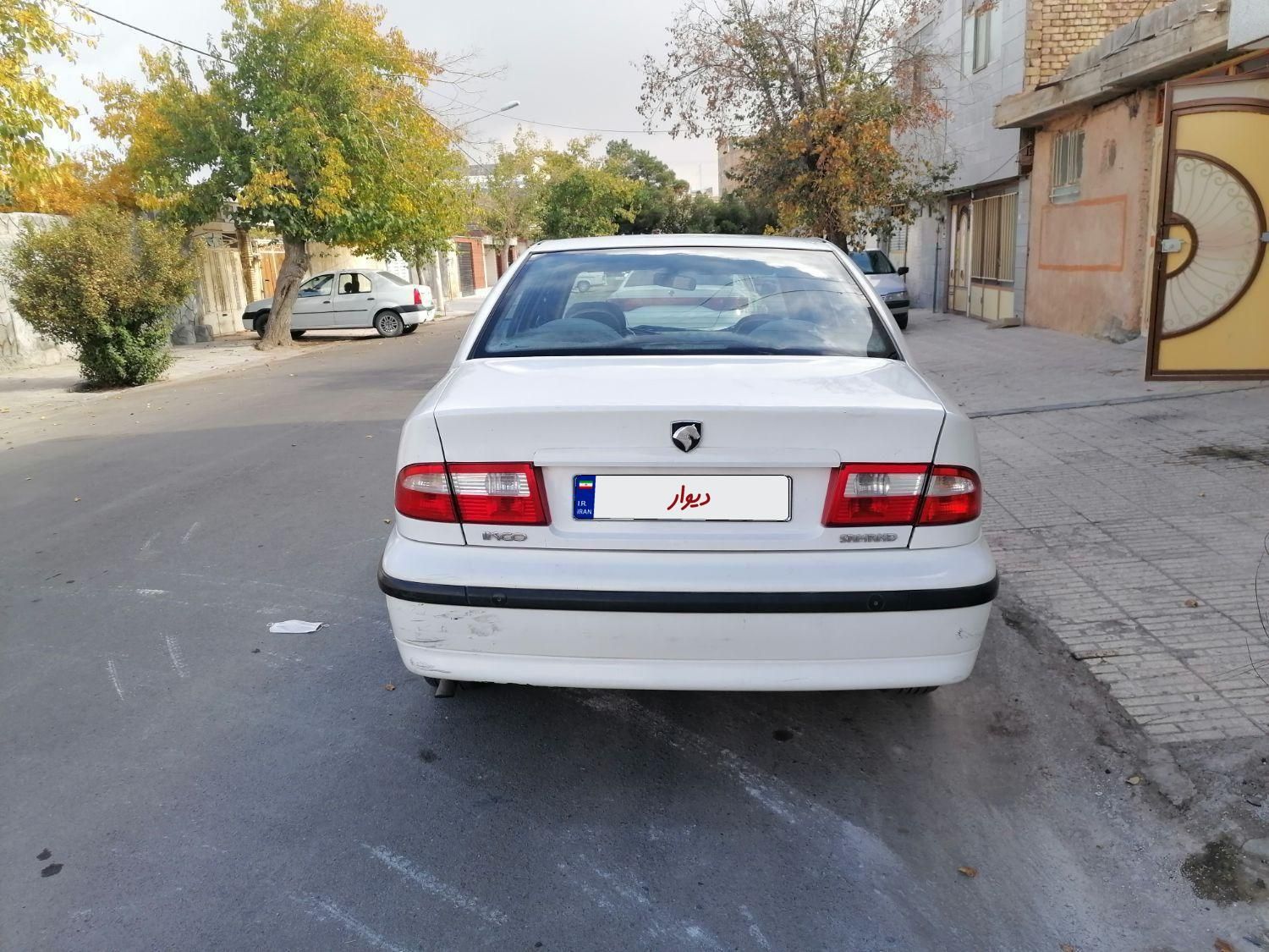 سمند LX EF7 دوگانه سوز - 1389