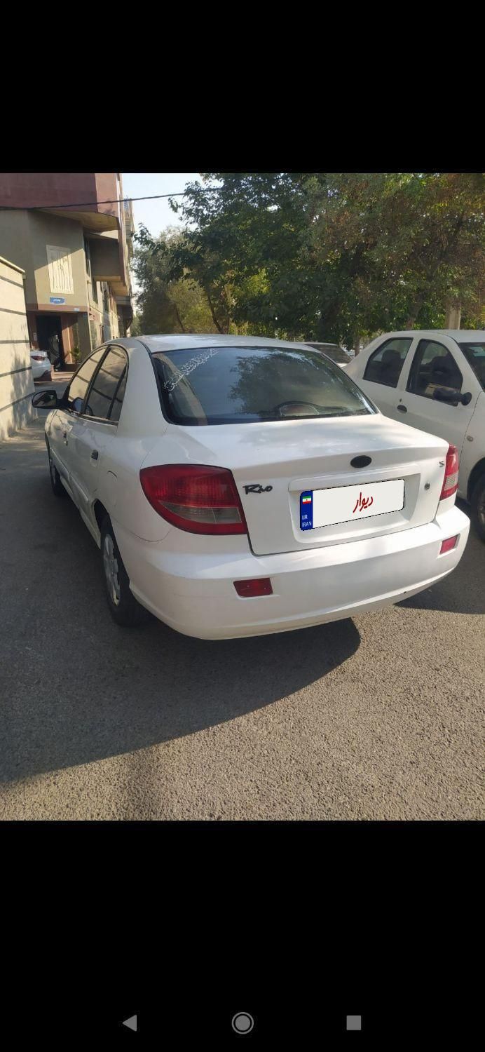 کیا ریو مونتاژ دنده ای LS - 2007