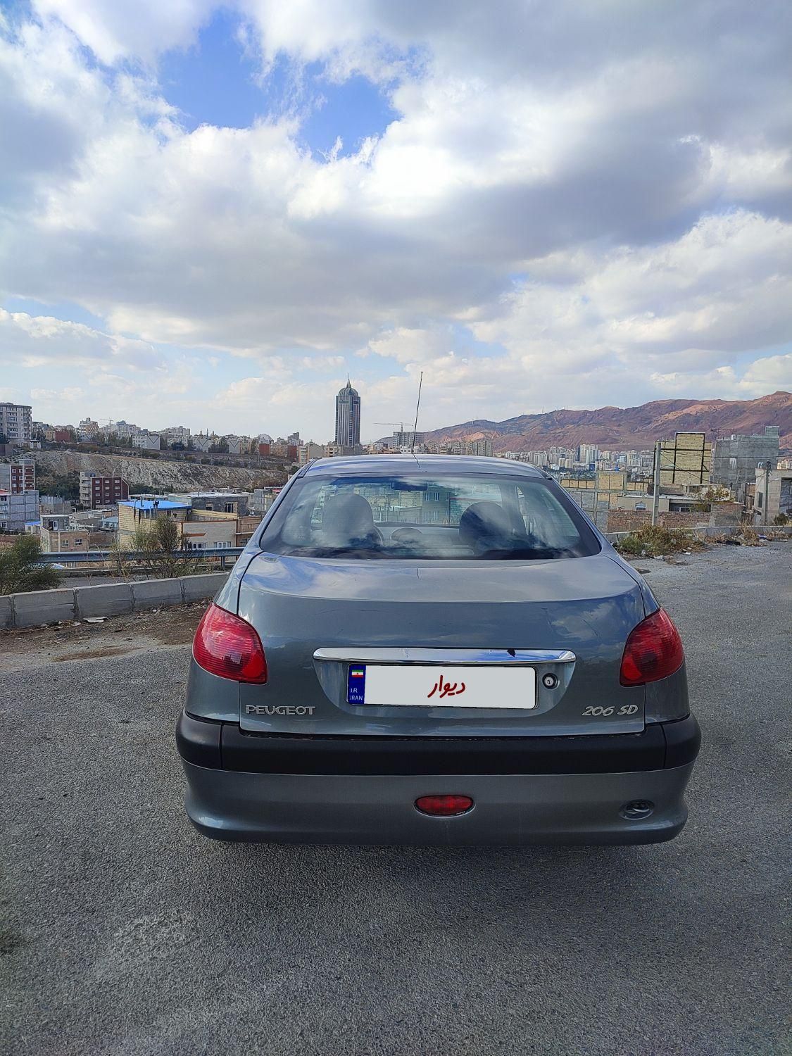 پژو 206 SD v8 - 1388