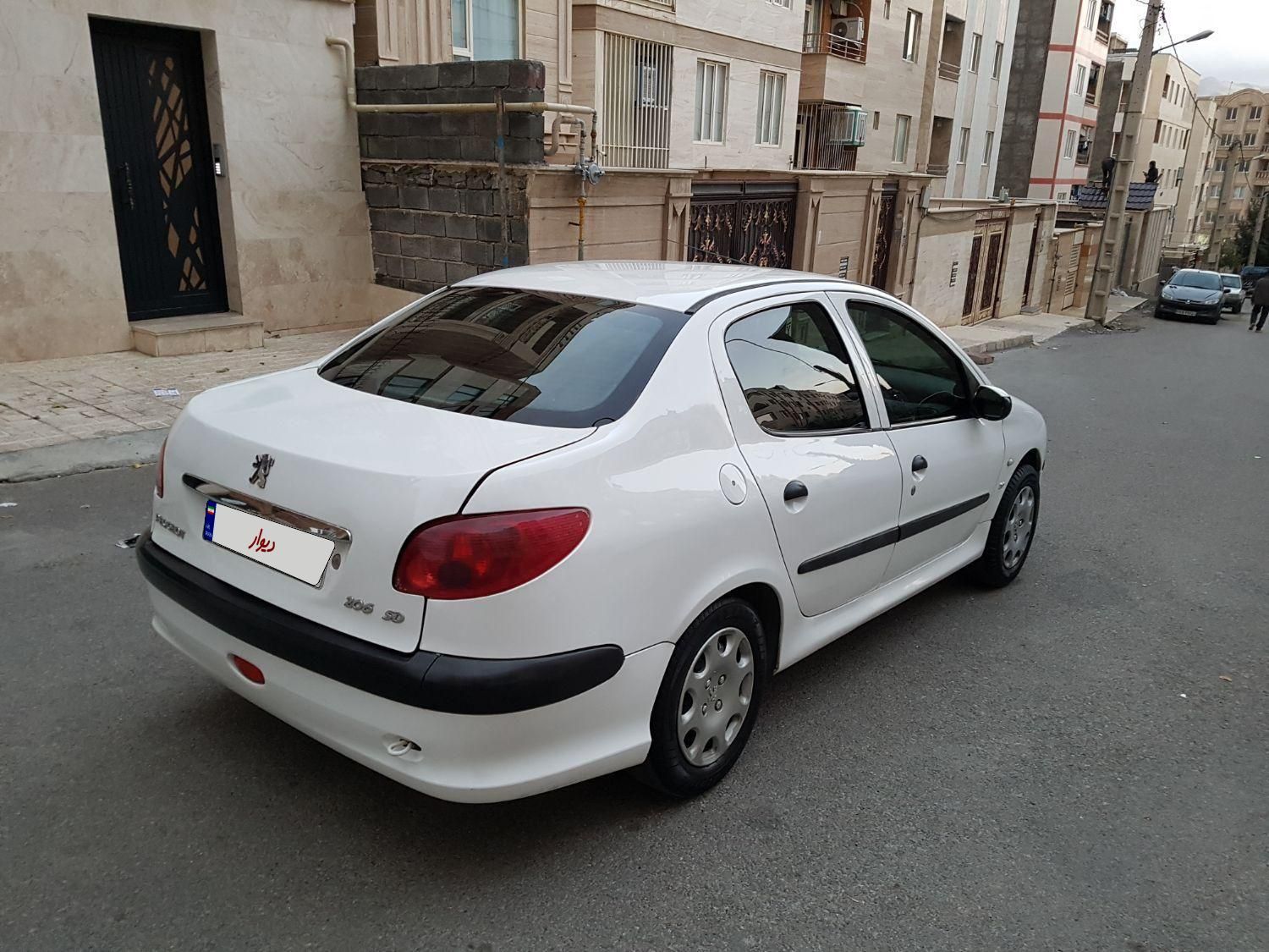 پژو 206 SD v8 - 1396