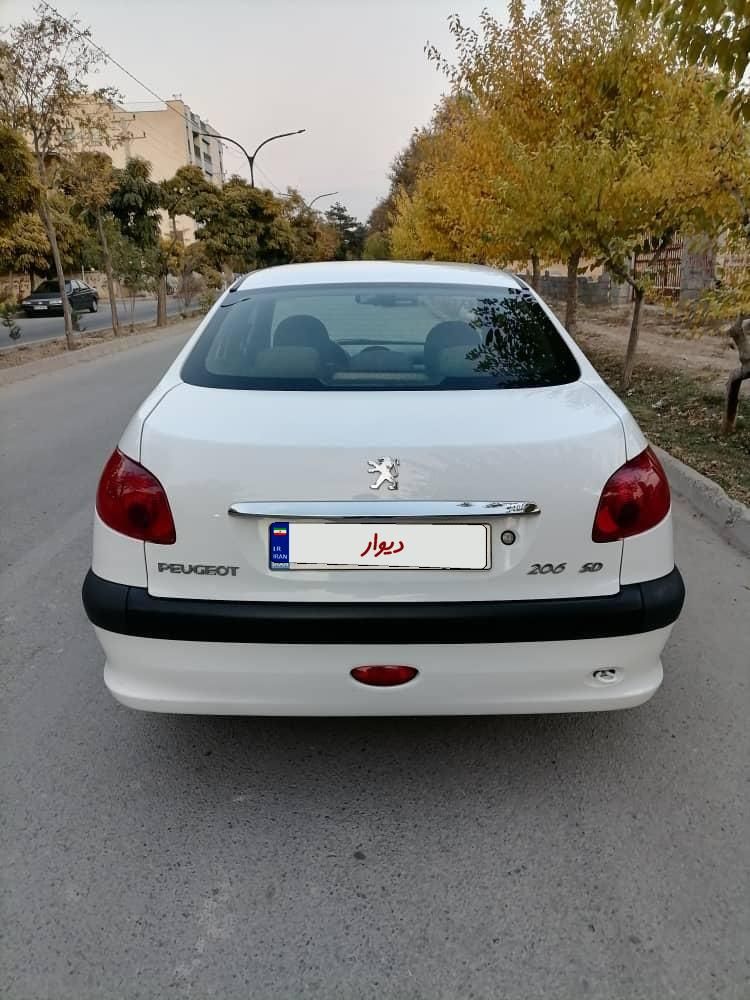 پژو 206 SD v8 - 1398