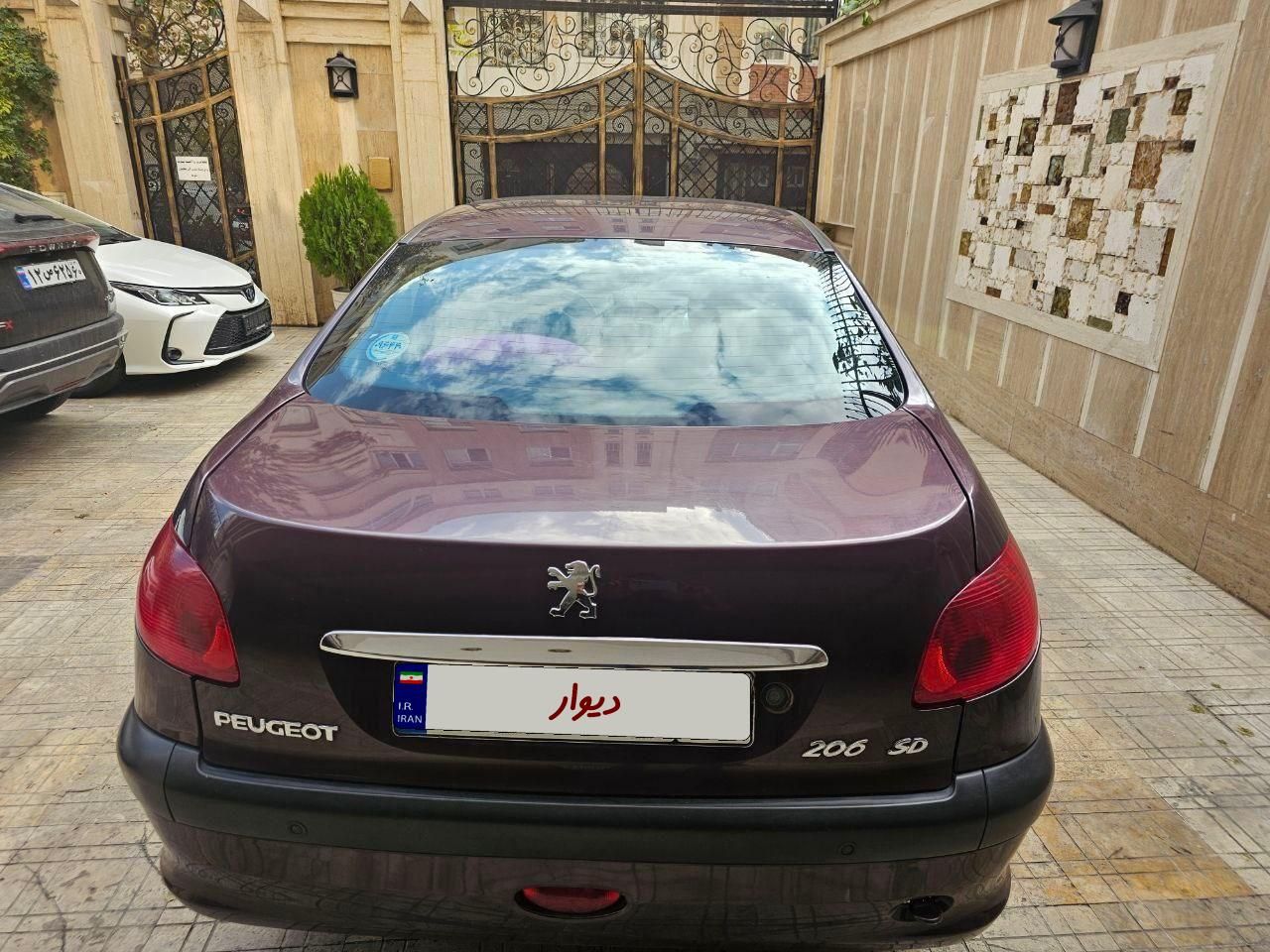 پژو 206 SD v8 - 1397