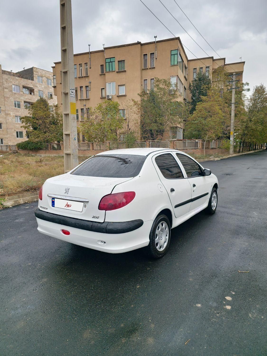 پژو 206 SD v8 - 1395