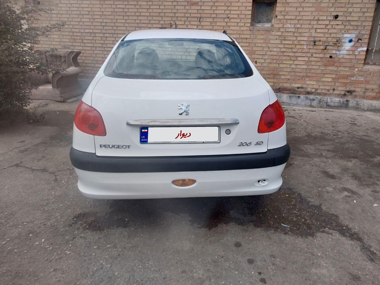 پژو 206 SD v8 - 1394