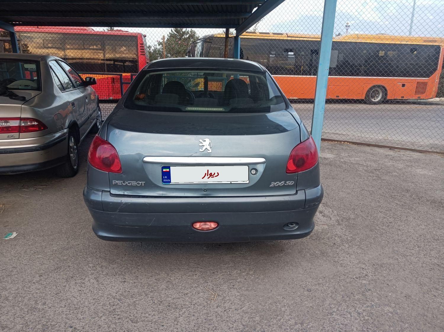 پژو 206 SD v8 - 1390