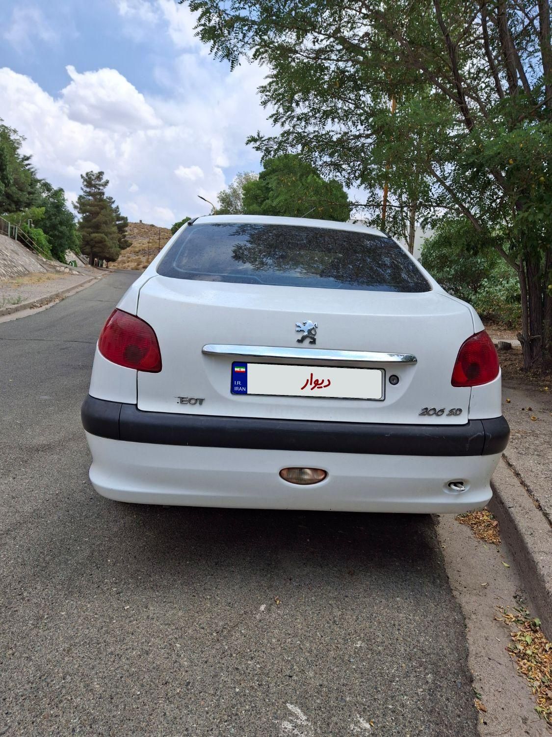 پژو 206 SD v8 - 1390