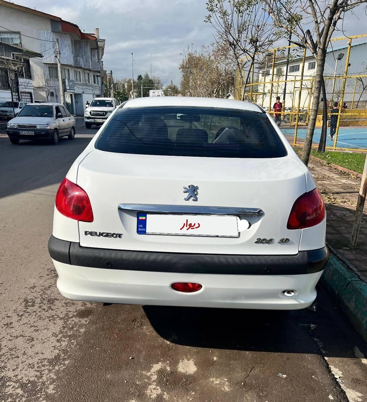 پژو 206 SD v8 - 1396