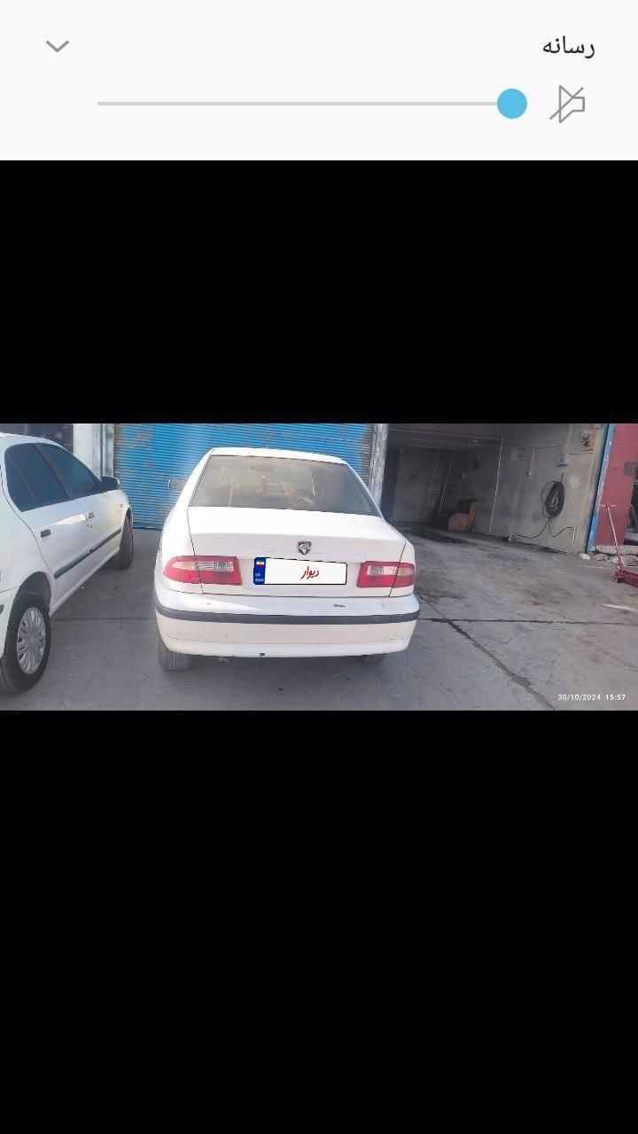 سمند LX EF7 دوگانه سوز - 1389