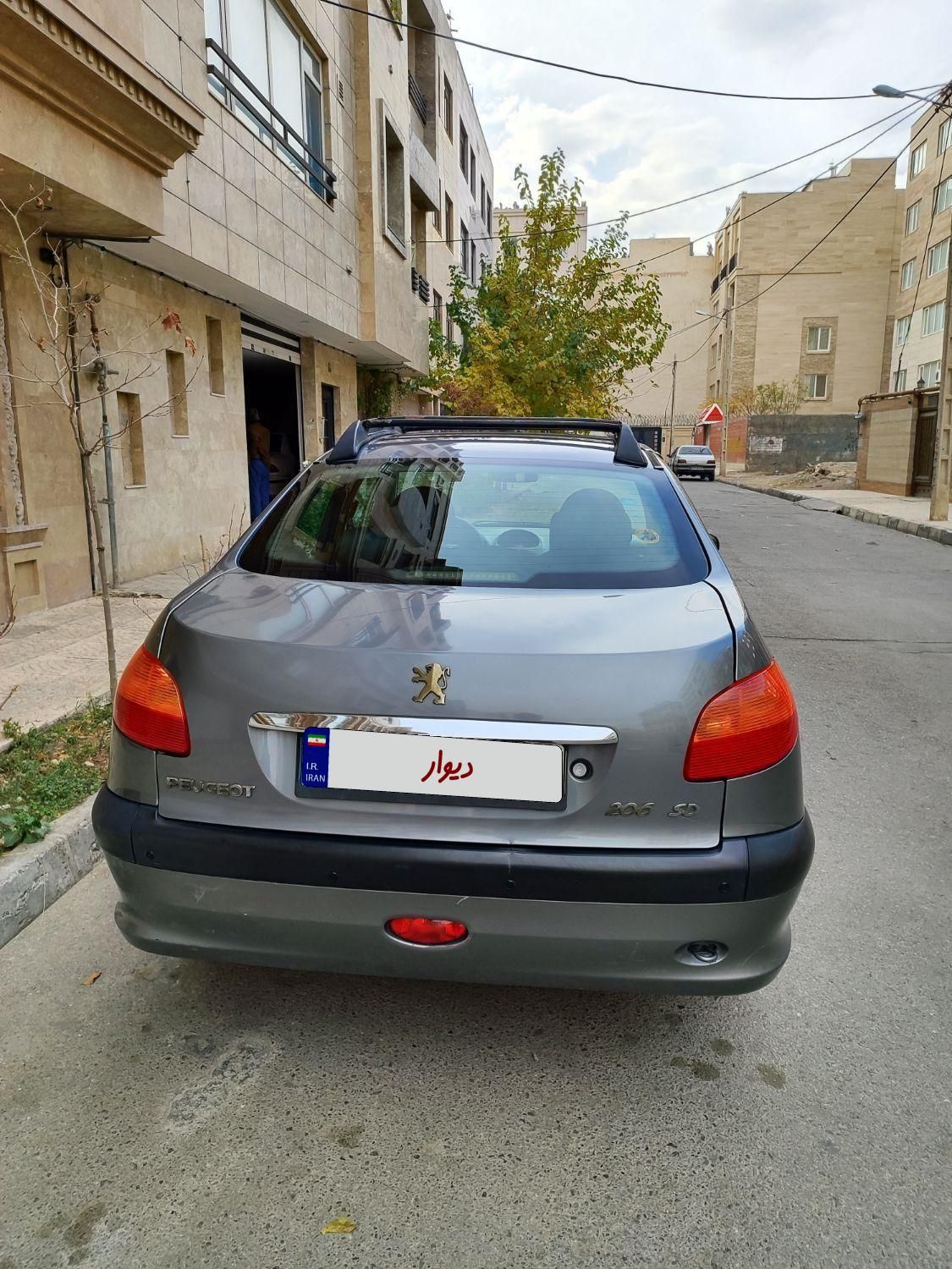 پژو 206 SD v8 - 1389