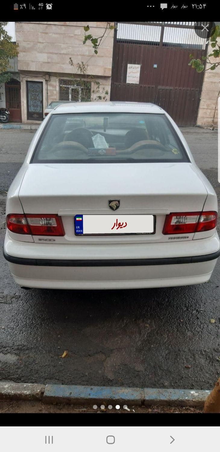 سمند LX EF7 دوگانه سوز - 1389