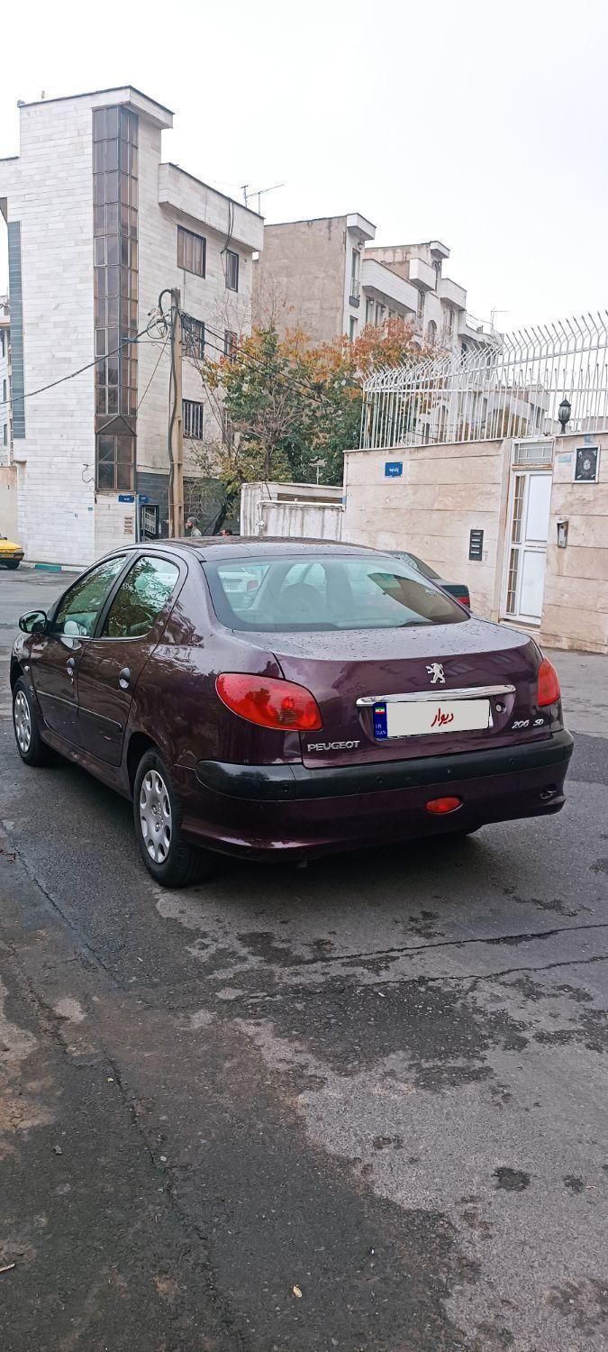 پژو 206 SD v8 - 1390