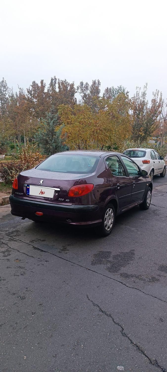 پژو 206 SD v8 - 1390