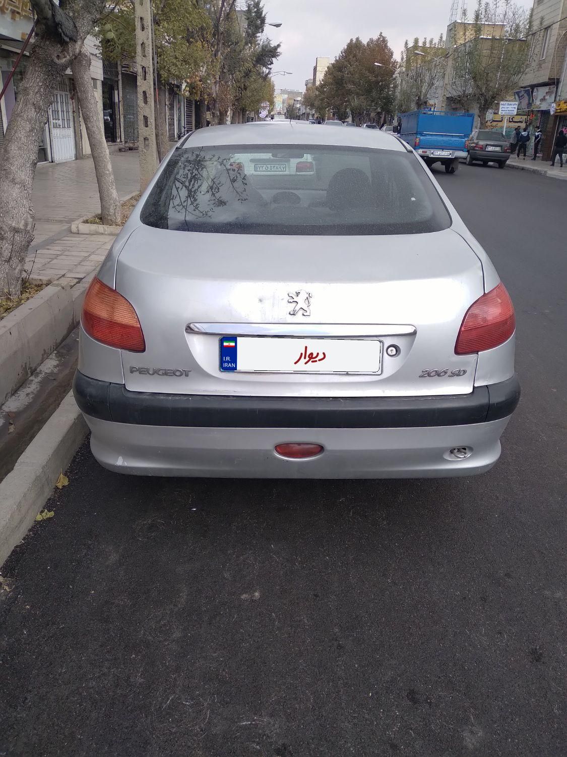 پژو 206 SD v8 - 1386