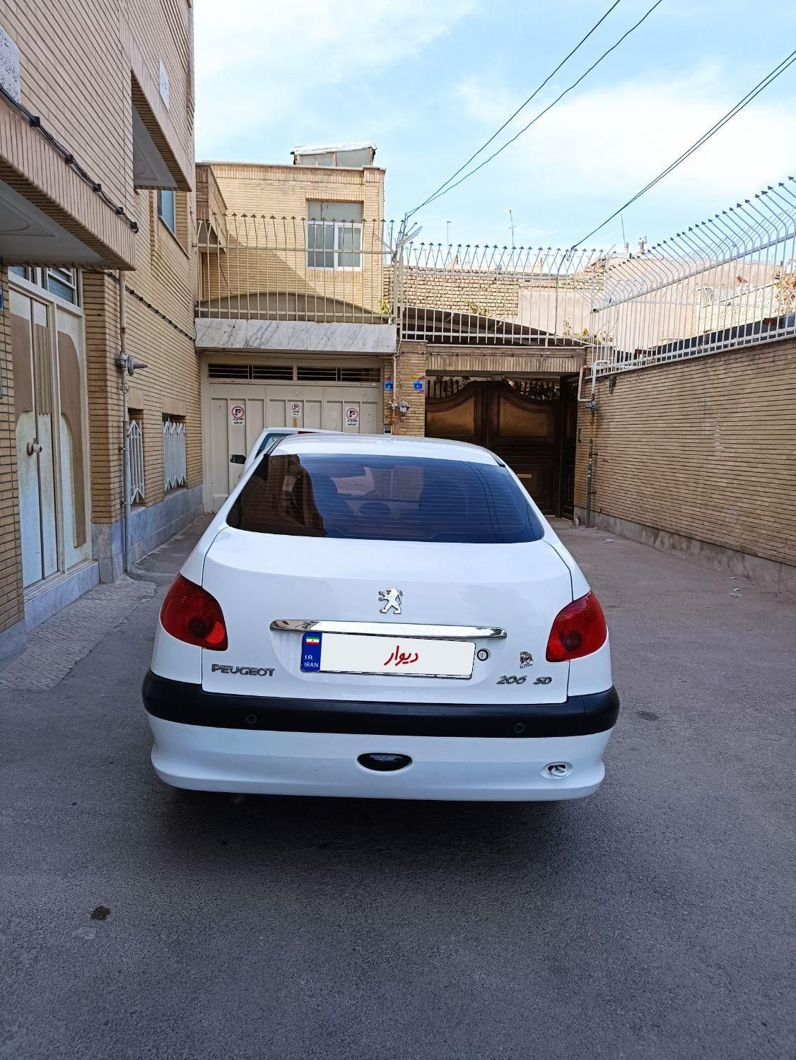 پژو 206 SD v8 - 1396