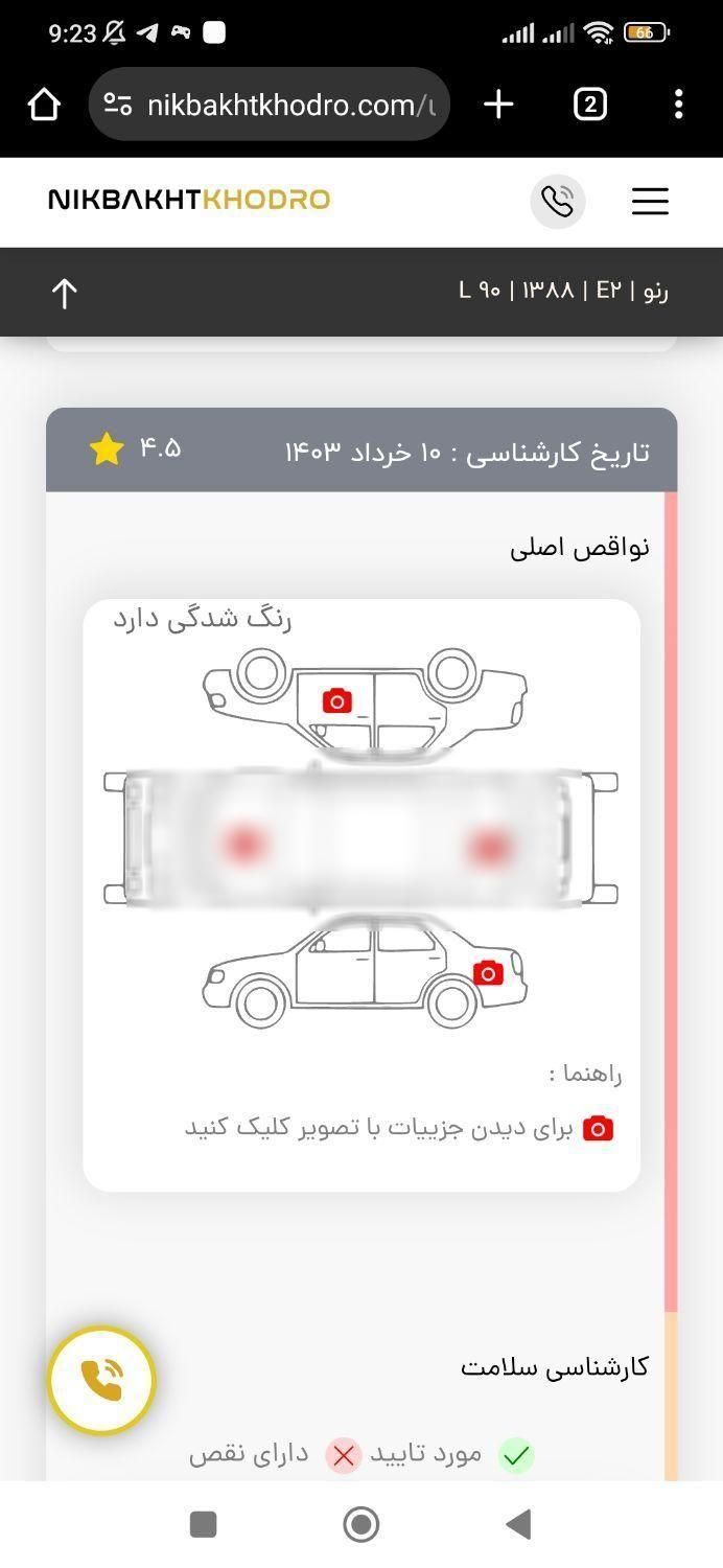 رنو تندر 90 E2 - 1388