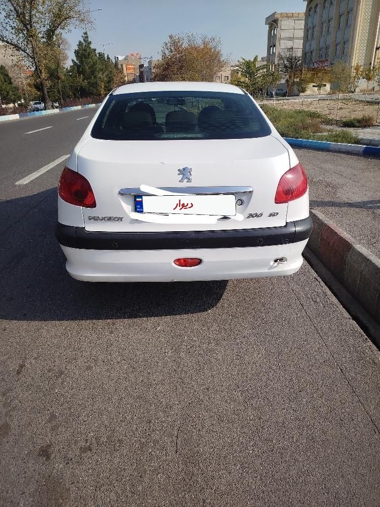 پژو 206 SD v8 - 1396