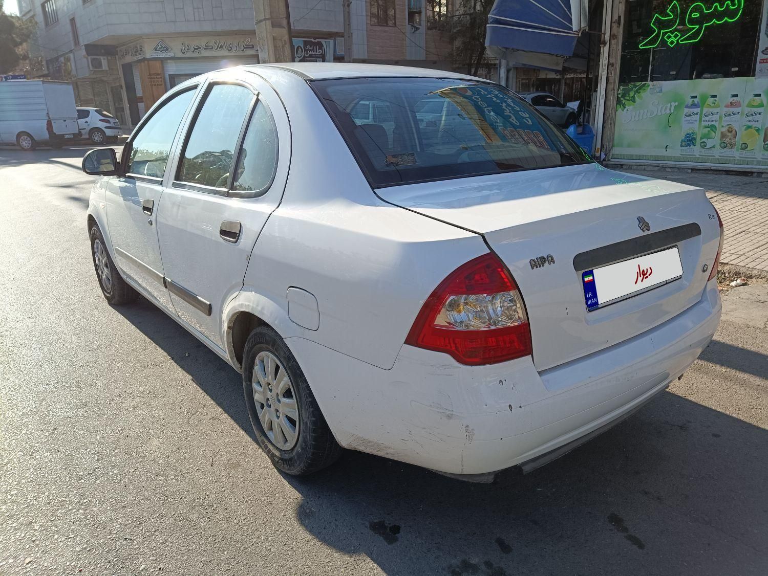 تیبا صندوق دار EX - 1393