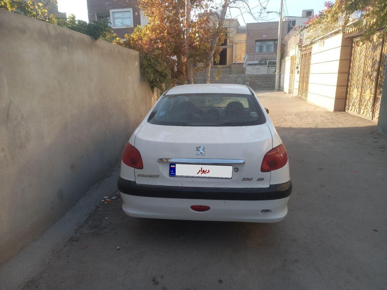 پژو 206 SD v8 - 1396