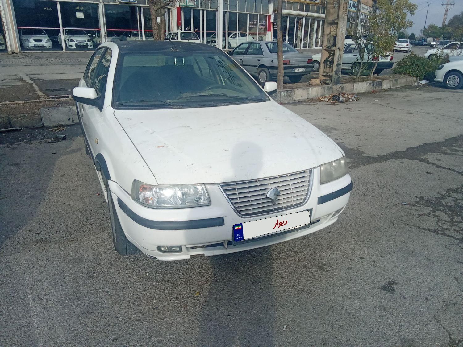 سمند LX EF7 دوگانه سوز - 1389