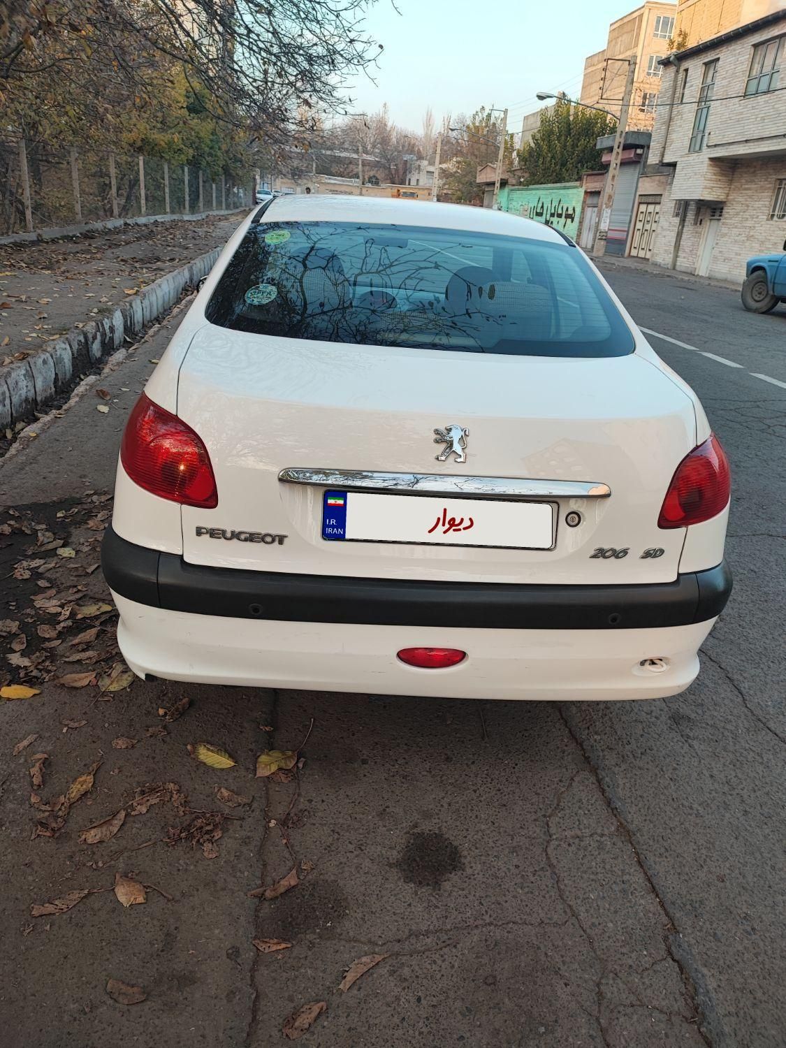 پژو 206 SD v8 - 1397