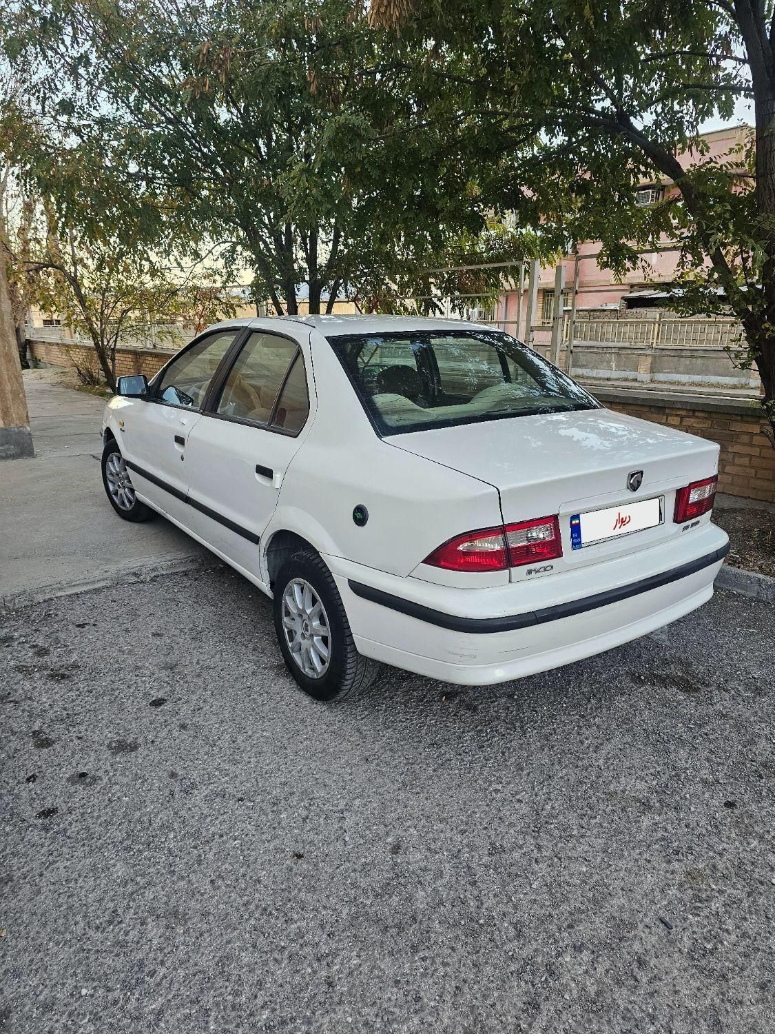 سمند LX EF7 دوگانه سوز - 1390