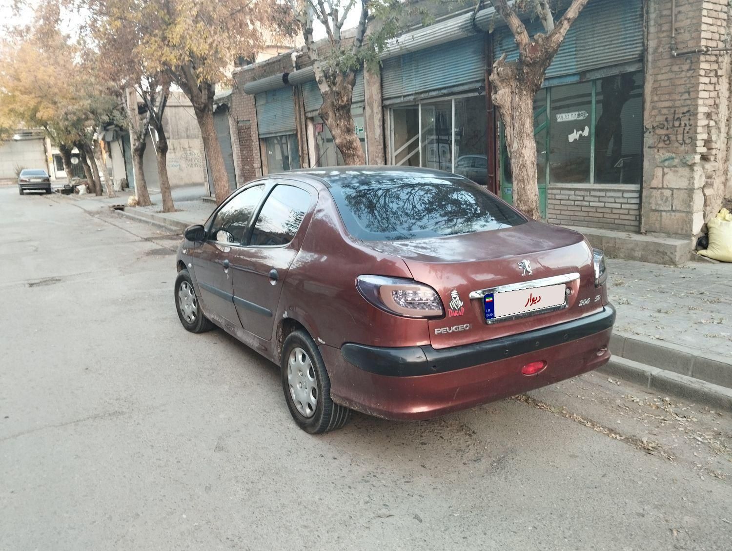 پژو 206 SD v8 - 1386