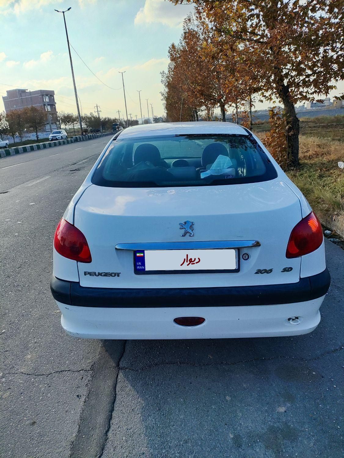 پژو 206 SD v8 - 1394