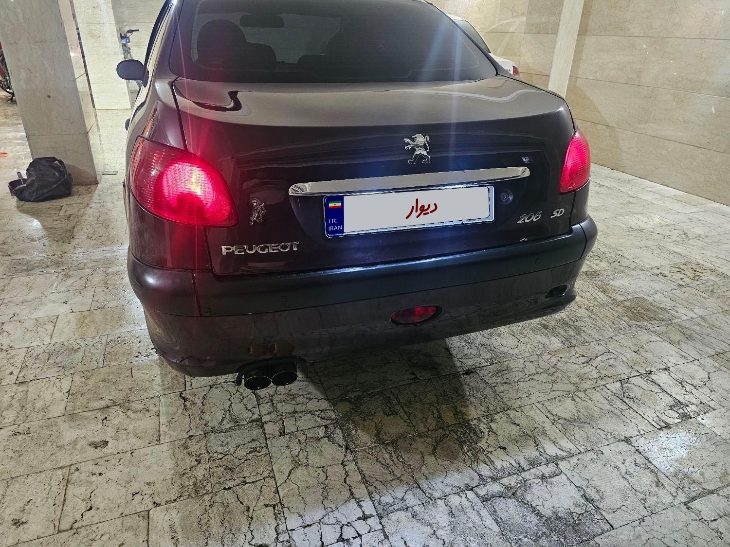 پژو 206 SD v8 - 1399