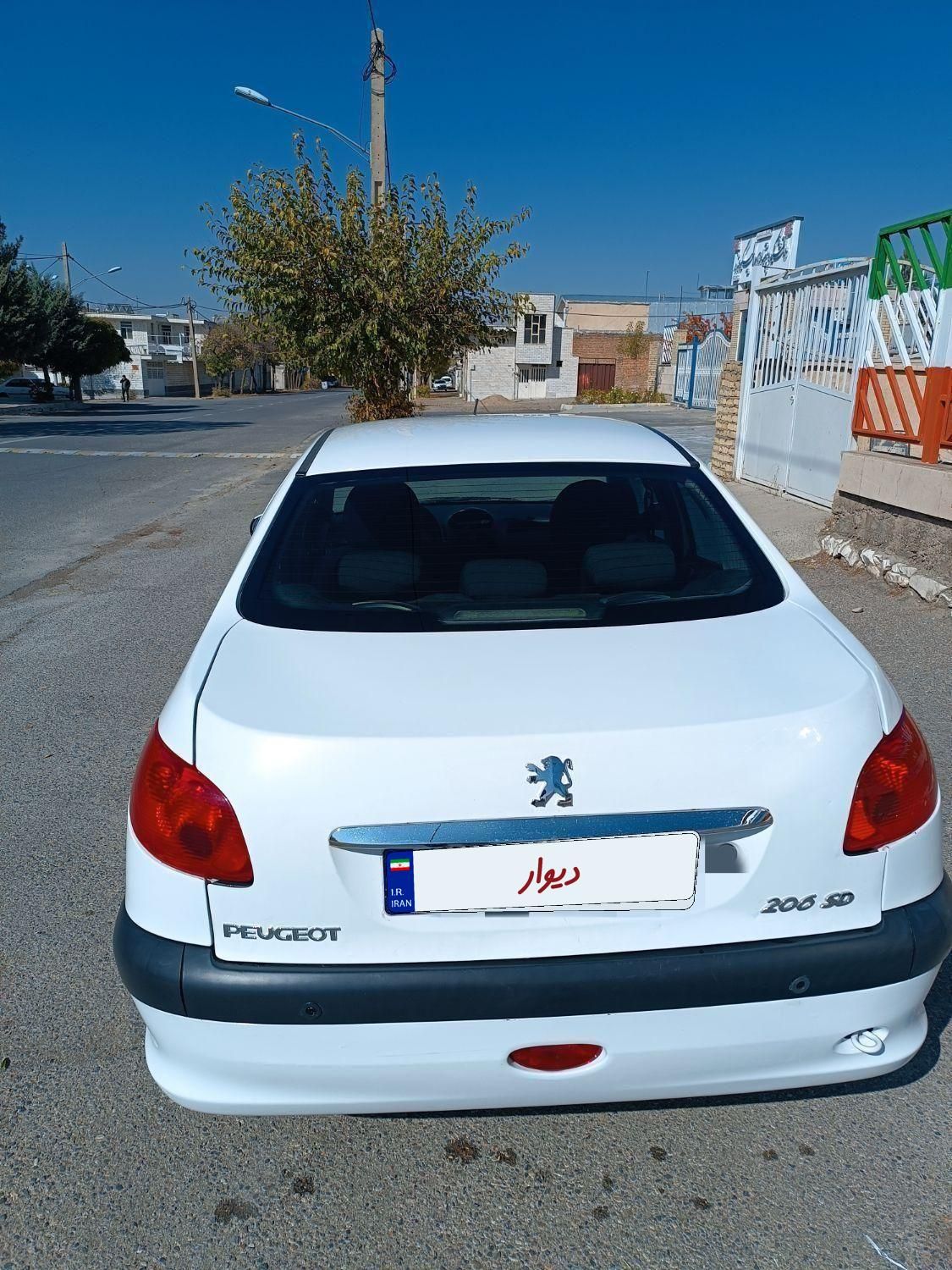 پژو 206 SD v8 - 1396