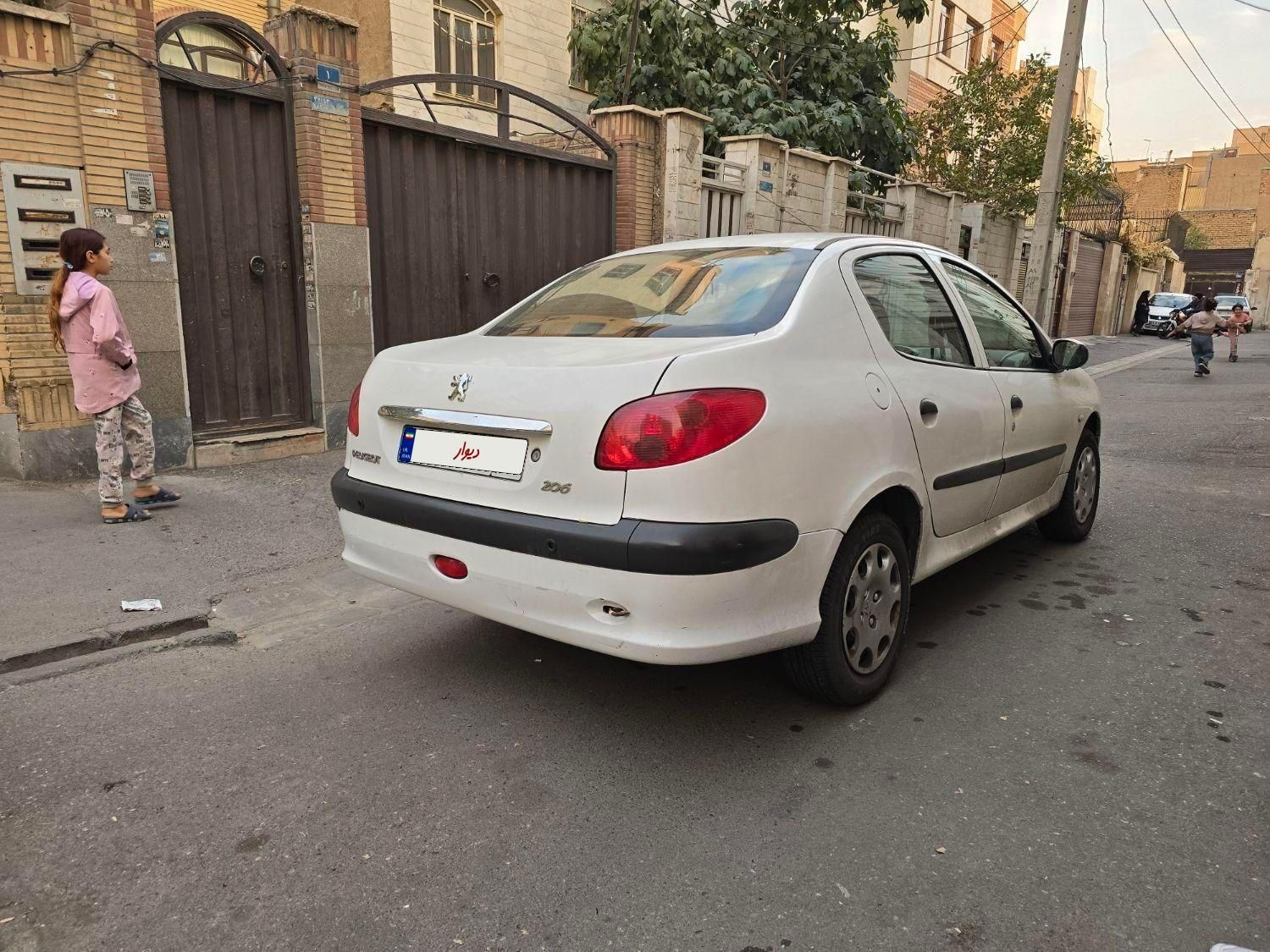 پژو 206 SD v8 - 1396