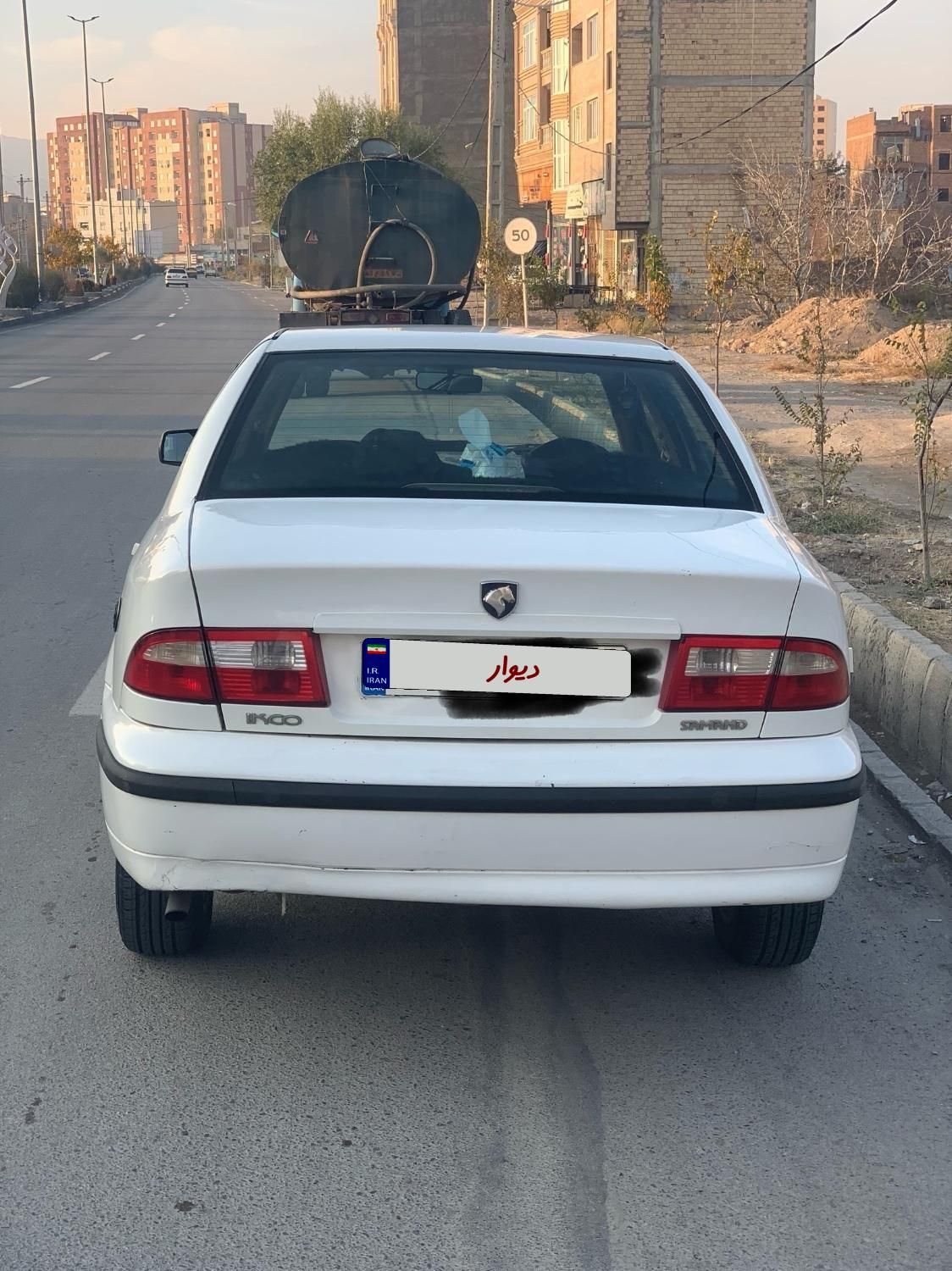 سمند LX EF7 دوگانه سوز - 1389