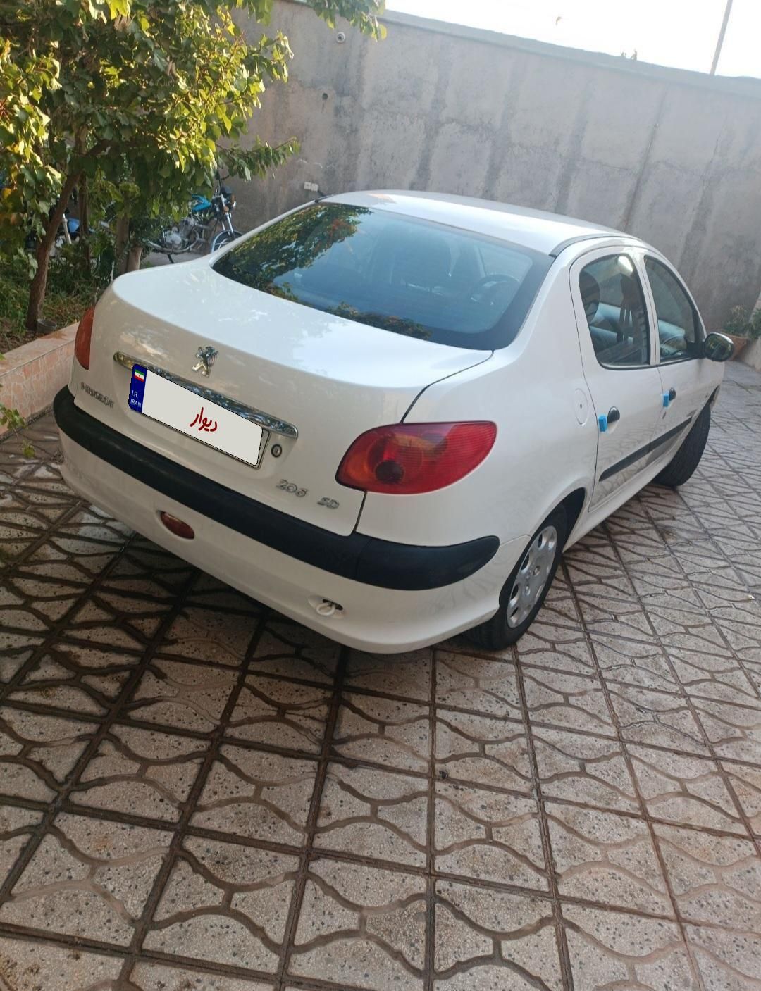 پژو 206 SD v8 - 1395