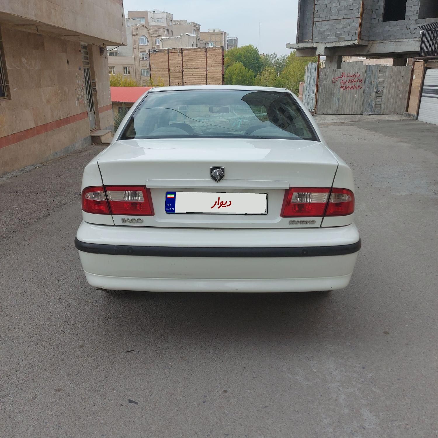 سمند LX EF7 دوگانه سوز - 1388