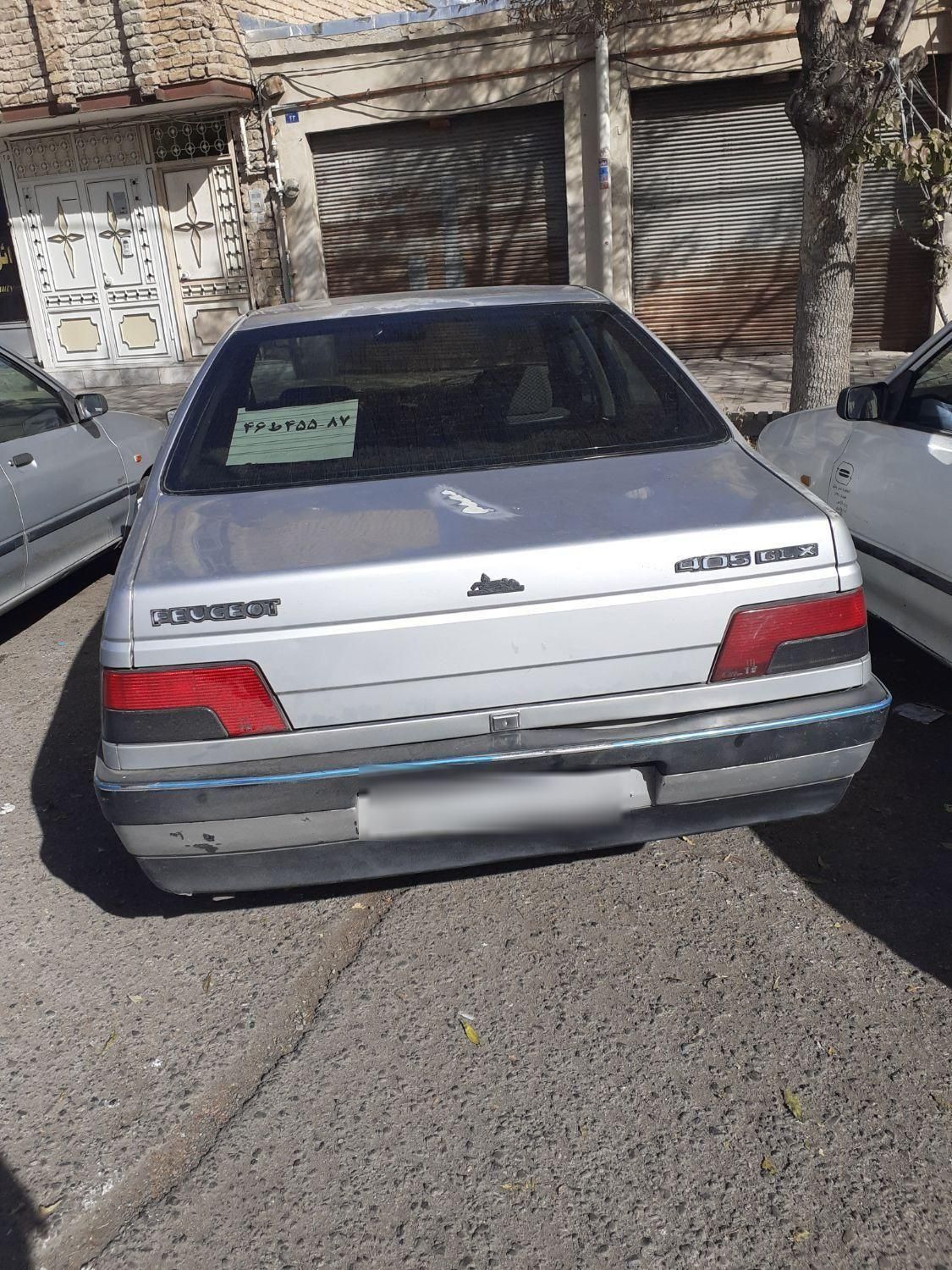 پژو 405 GLI - دوگانه سوز CNG - 1383